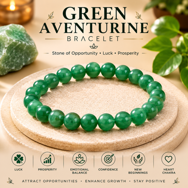 Natural Green Aventurine Bracelet